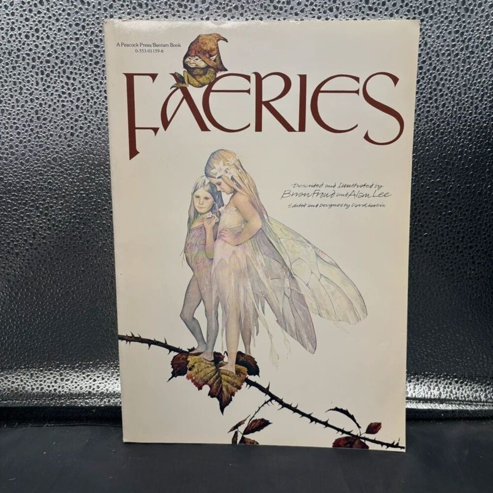 Harry N. Abrams Faeries Paper Back Book 1978 Brian Froud Alan Lee Fantasy Art